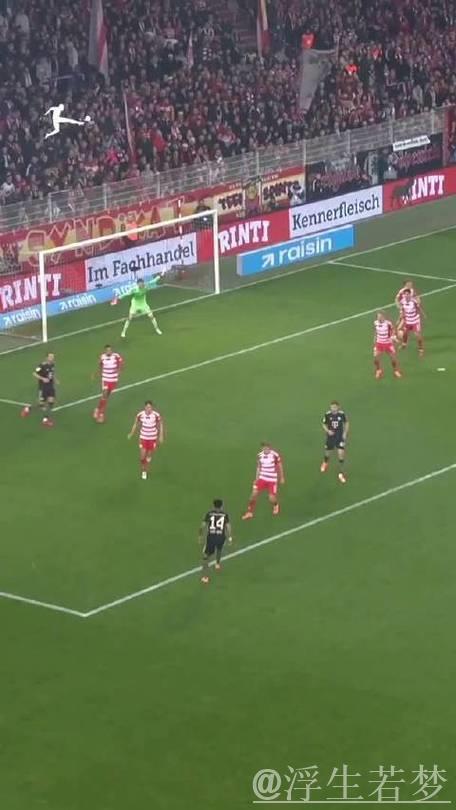 路易斯·迪亚兹攻破柏林联合的进球荣膺德甲月度最佳 路易斯·迪亚兹攻破柏林联合的进球荣膺德甲月度最佳